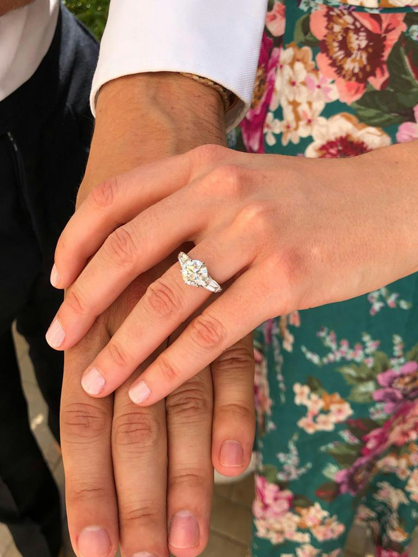 Princess Beatrice's engagement ring by Shaun Leane