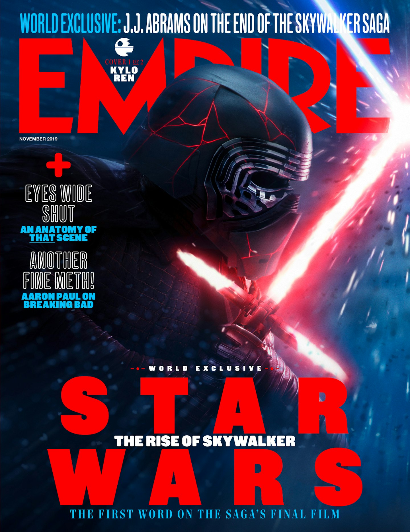 Empire November 2019 – Star Wars Rise Of Skywalker cover – Kylo Ren