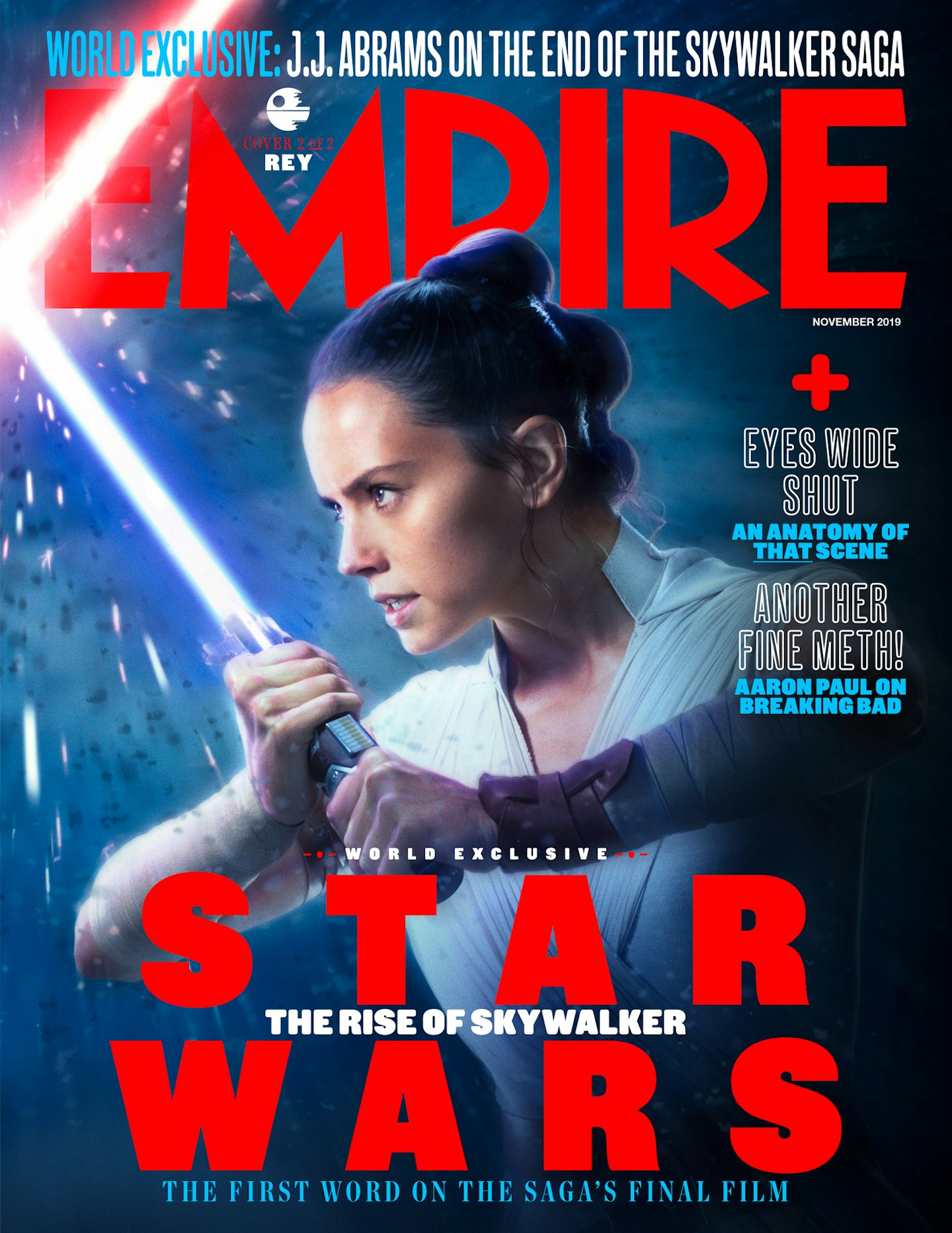 Empire November 2019 – Star Wars Rise Of Skywalker cover – Rey