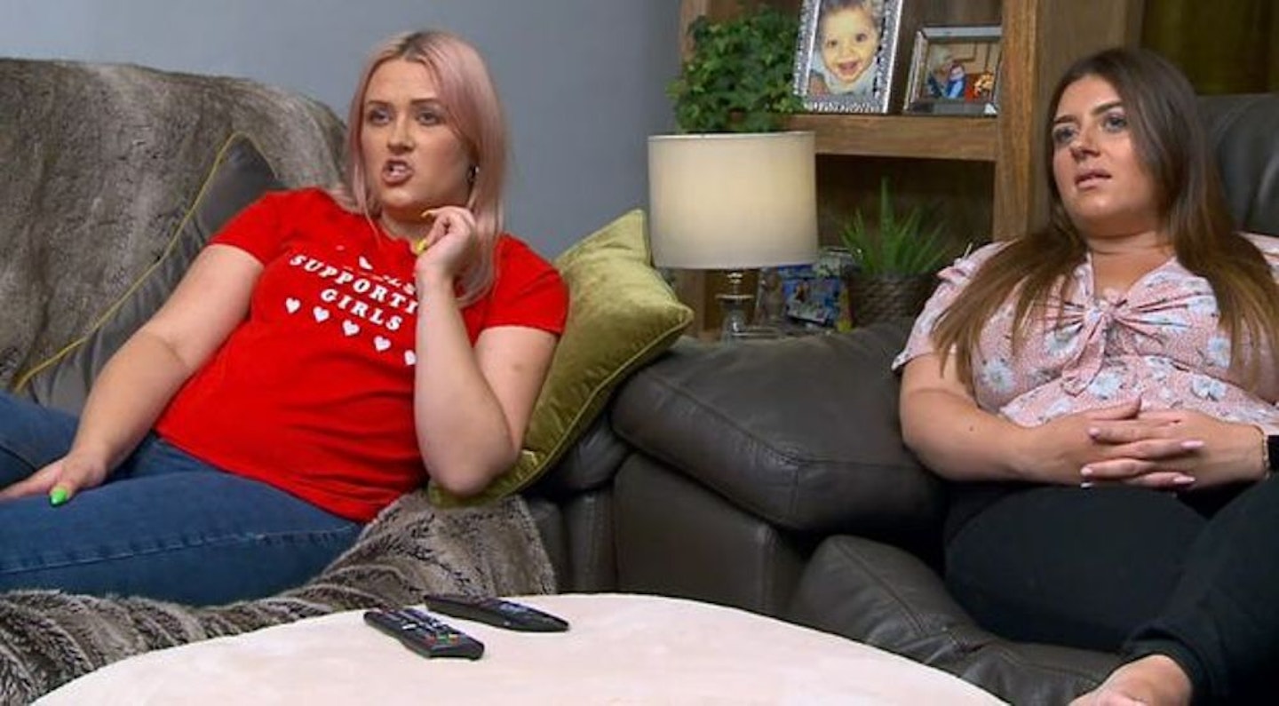 Gogglebox's Ellie and Izzi Warner