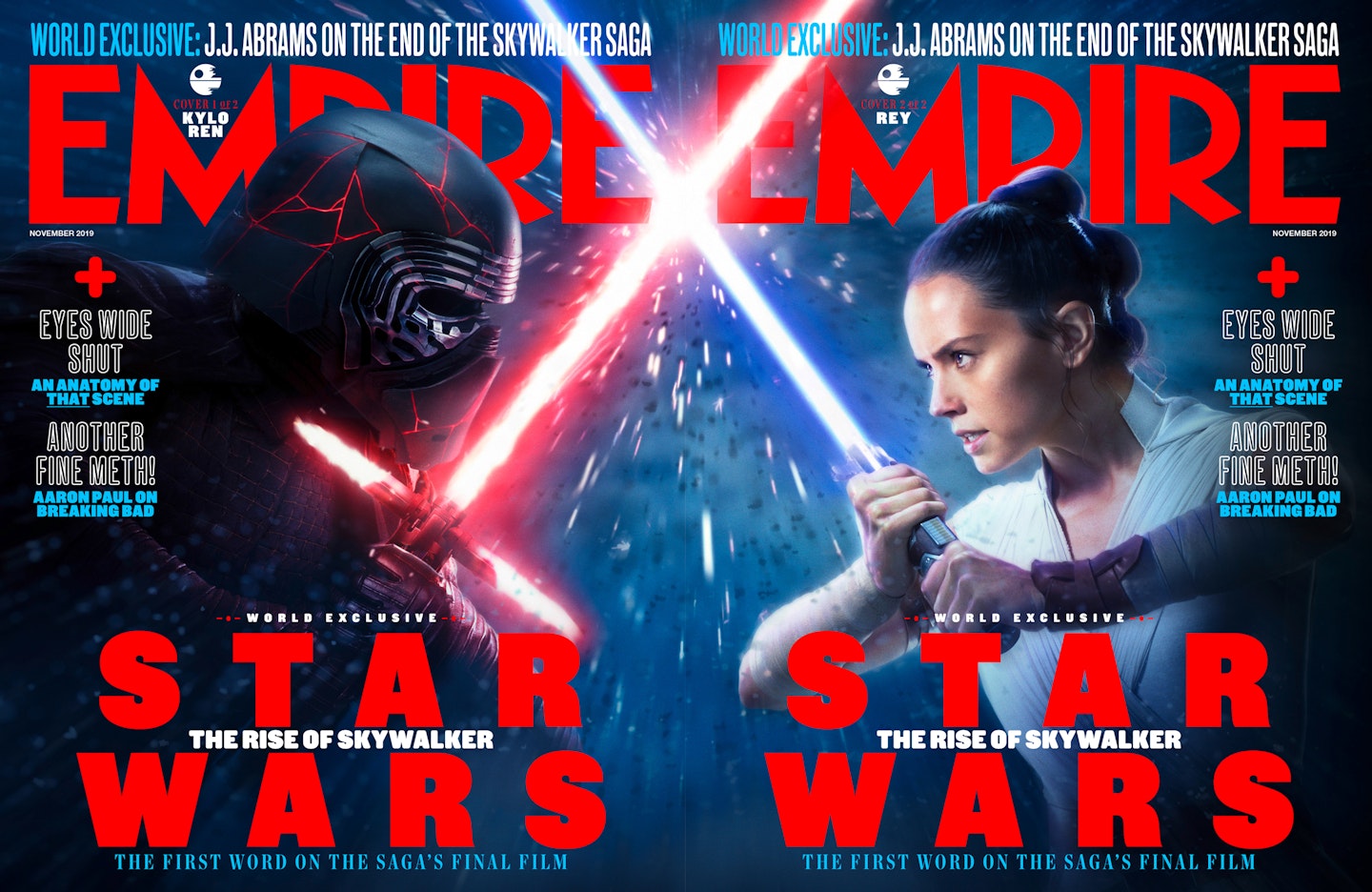 Empire – November 2019 – Star Wars The Rise Of Skywalker covers