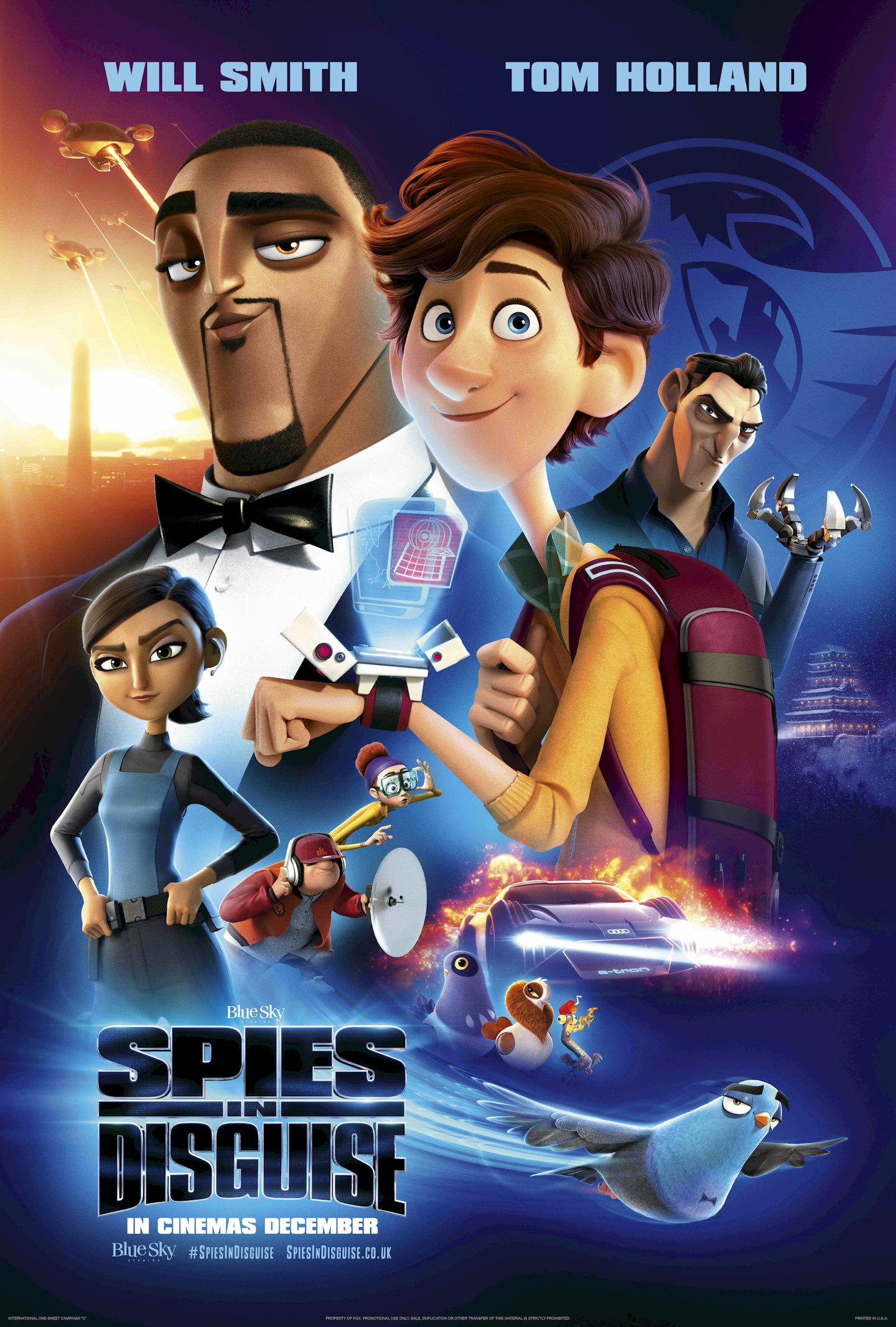 Spies In Disguise poster