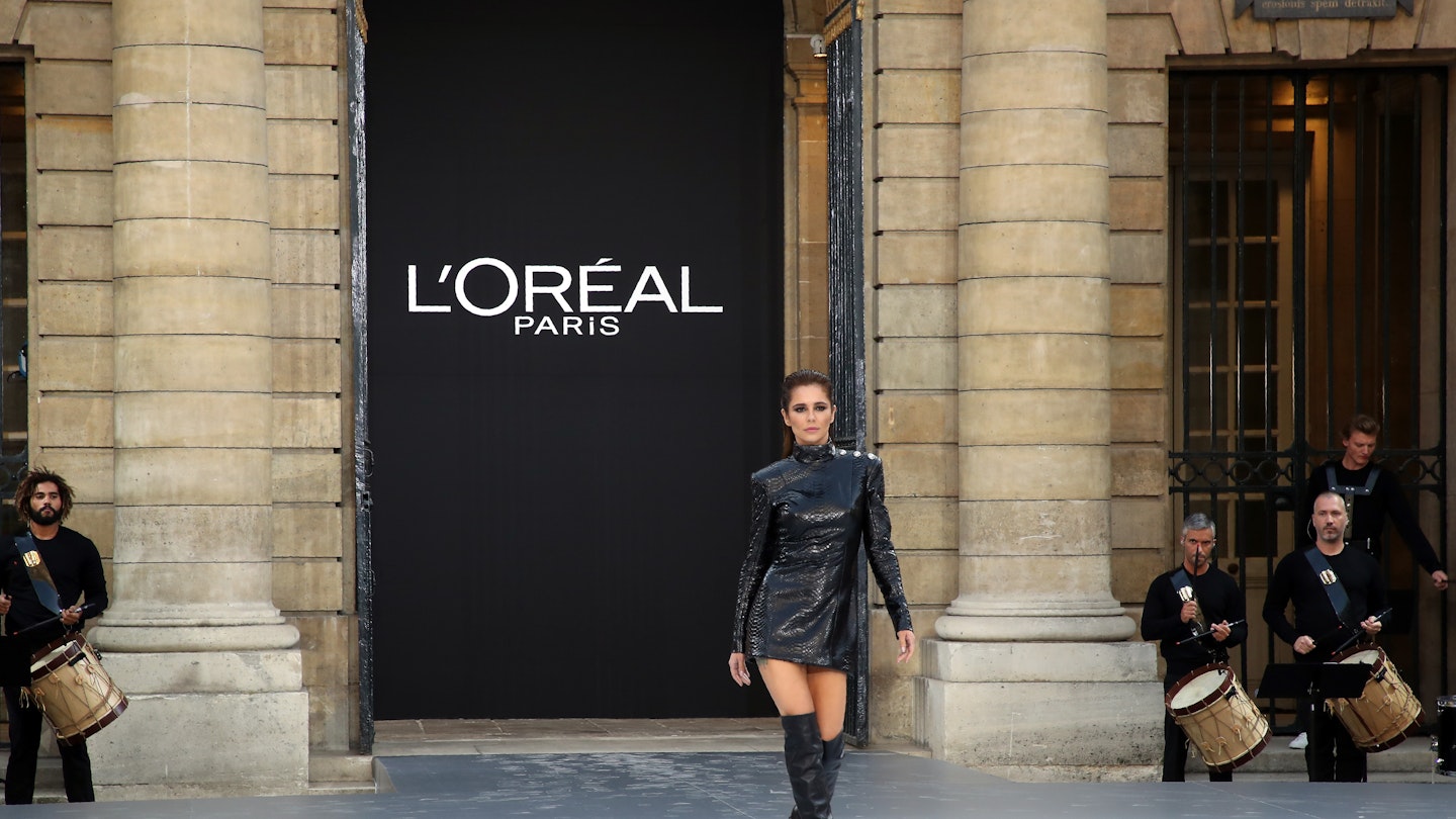 Cheryl at L'Oreal Fashion Week