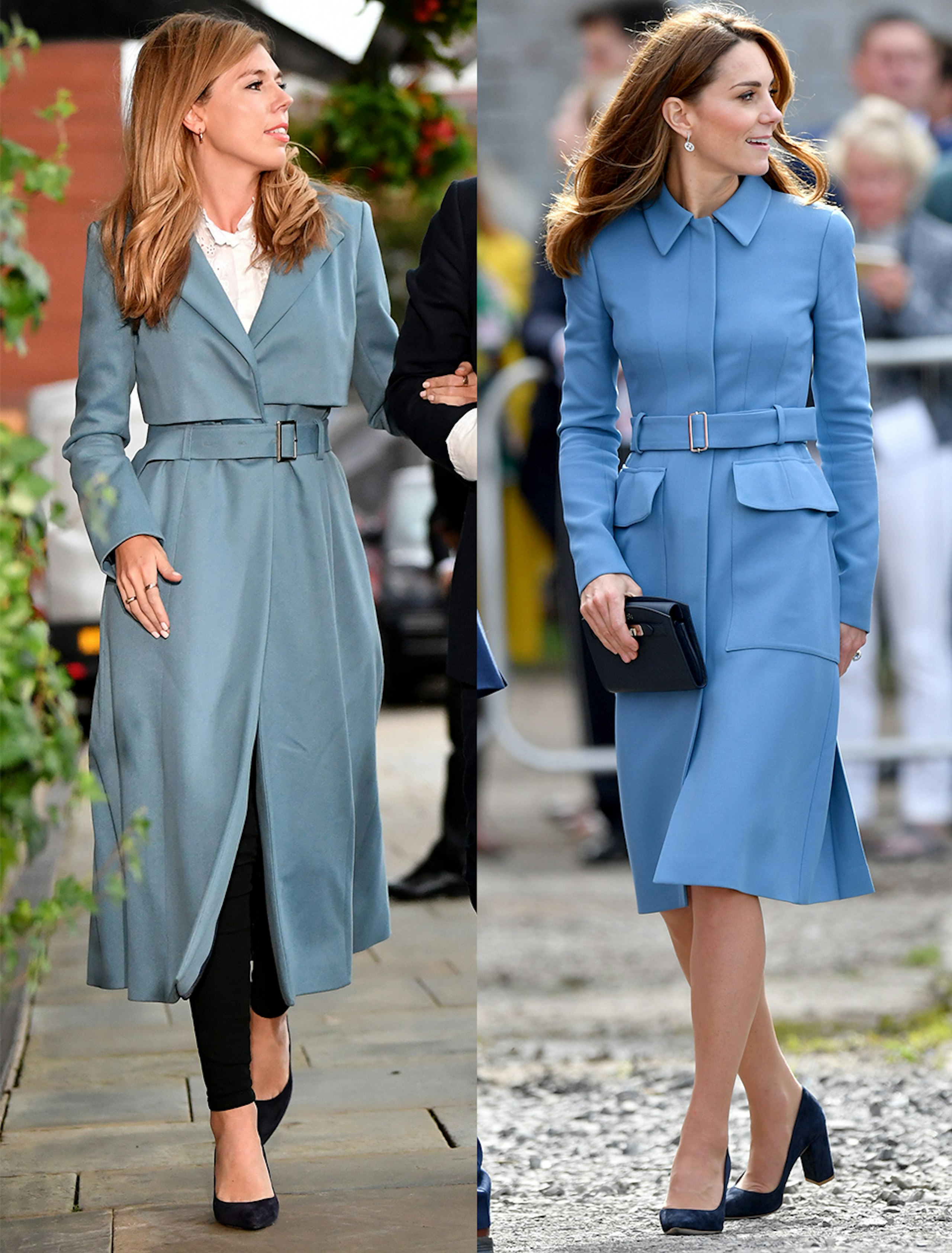carrie symonds green dress Johnson Takes Style Tips From Kate Middleton Clarisse