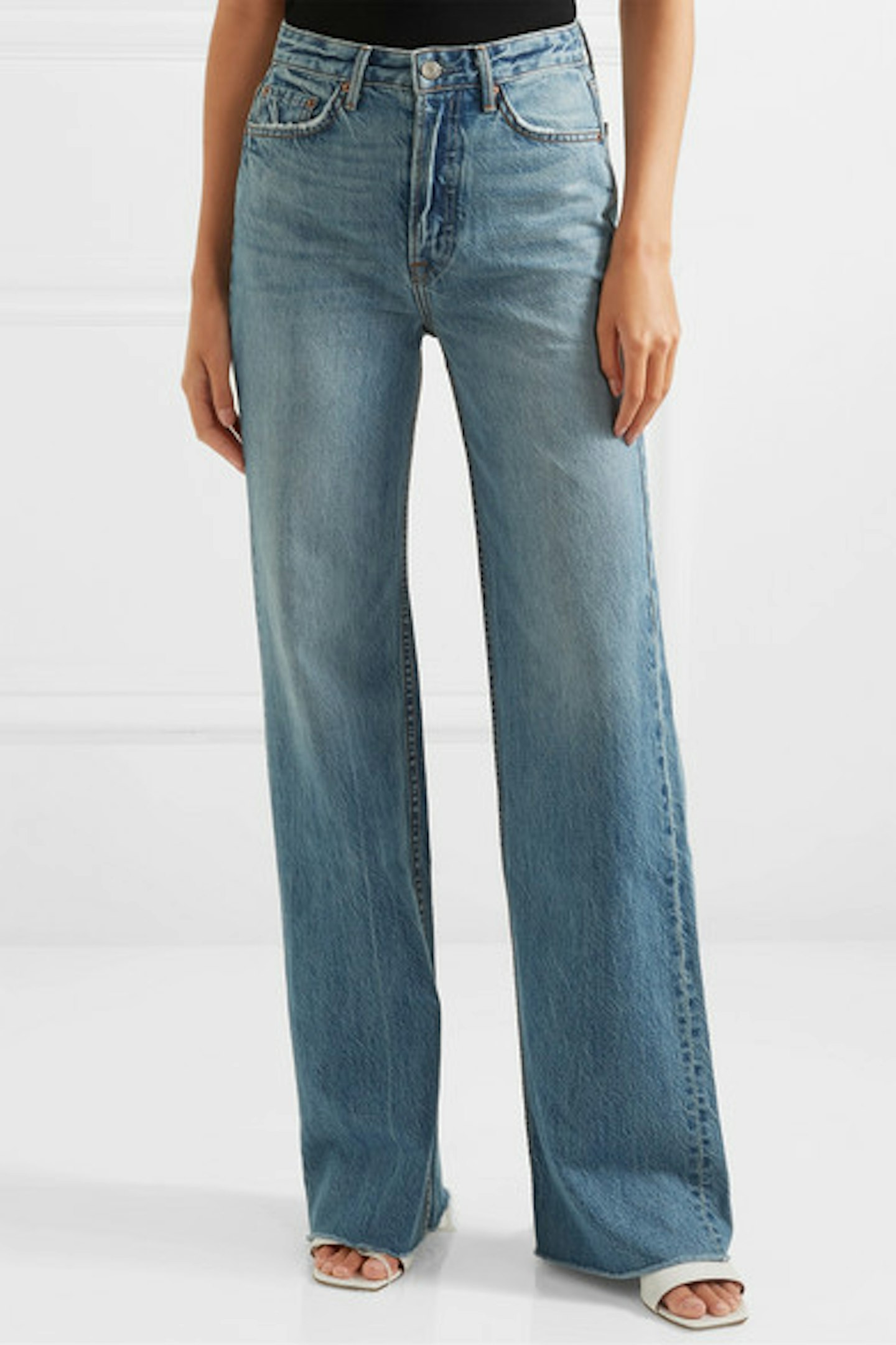 GRLFRND, High-Rise Flared Jeans, £255