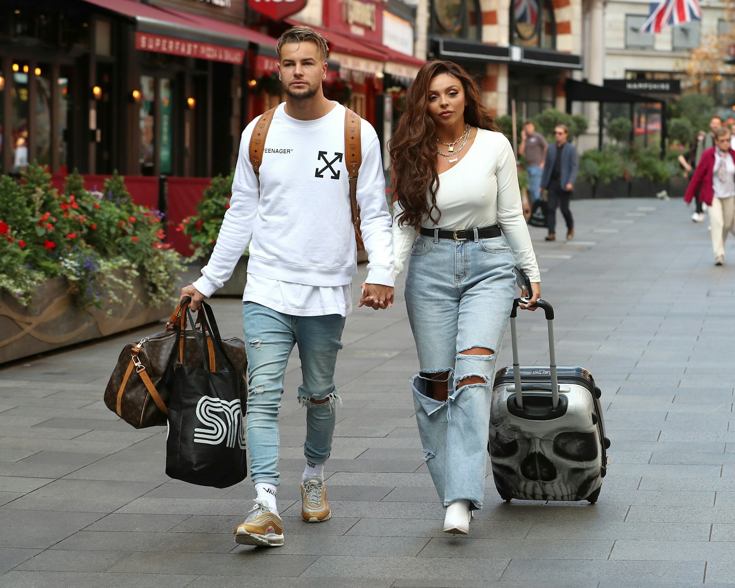 Chris Hughes and Jesy Nelson