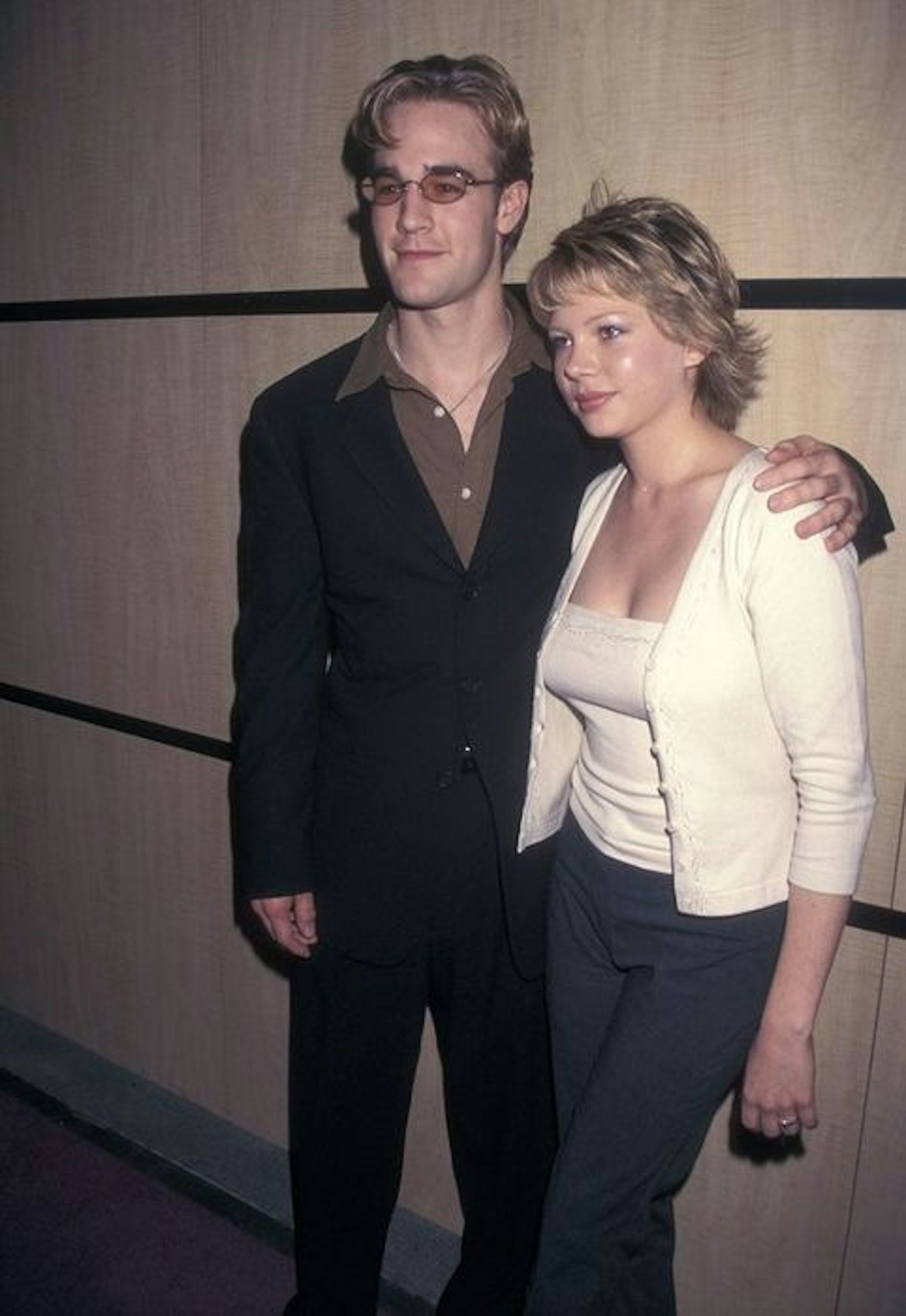 James Van Der Beek and Michelle Williams