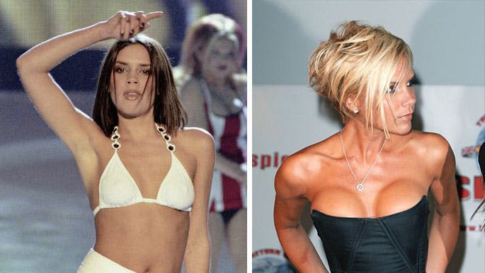 The changing faces of Victoria Beckham the truth