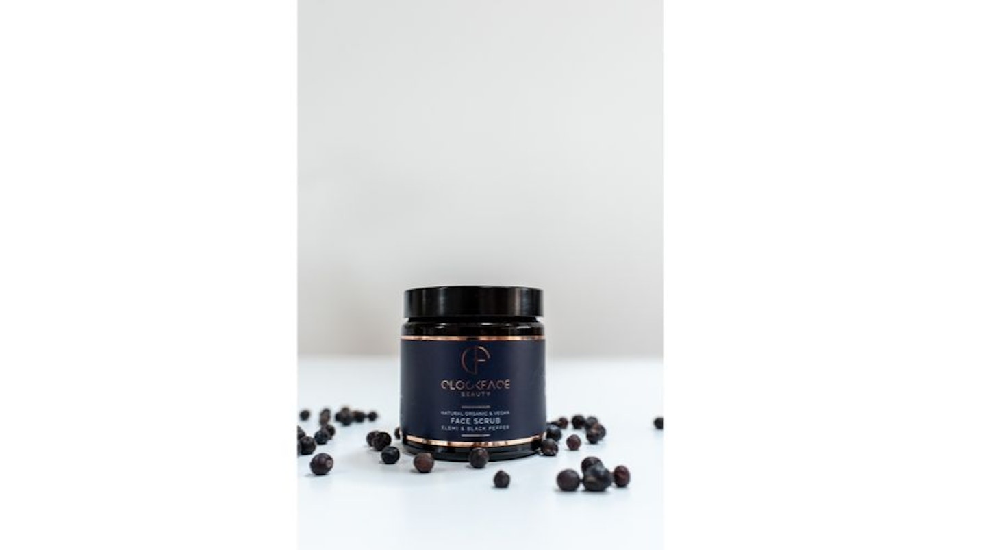 Clockface Beauty Elemi & Black Pepper Face Scrub