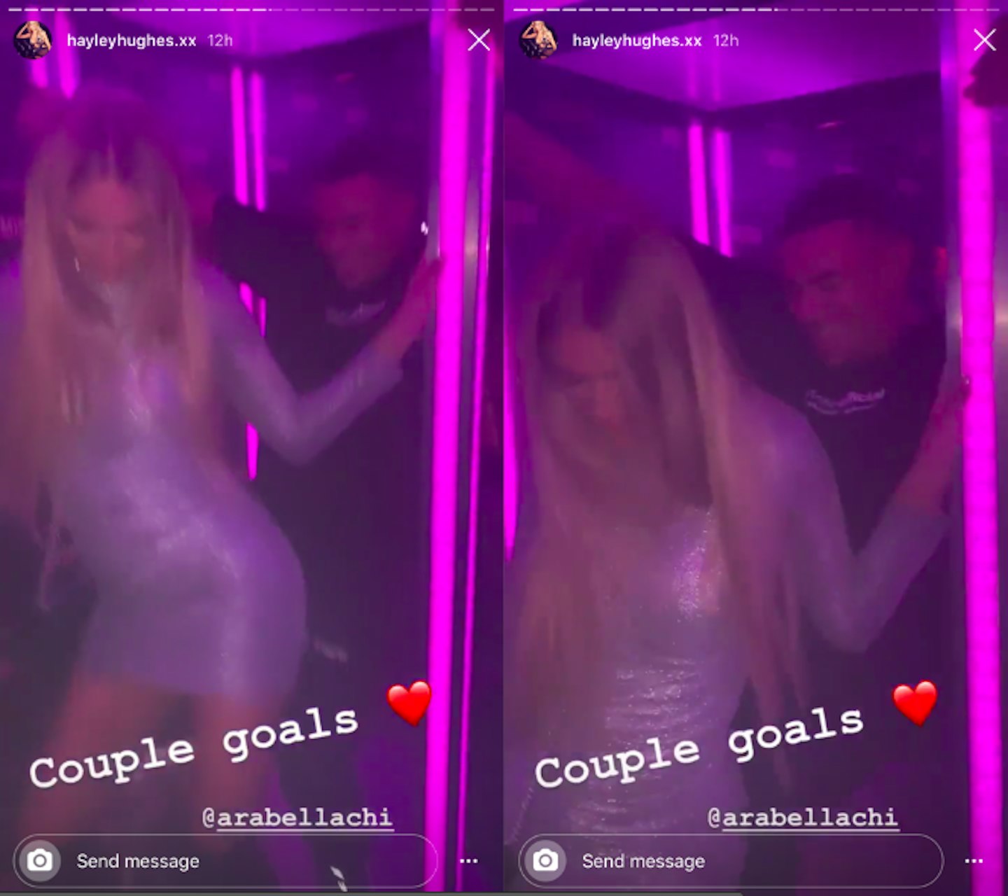 Love Island's Wes Nelson and Arabella Chi