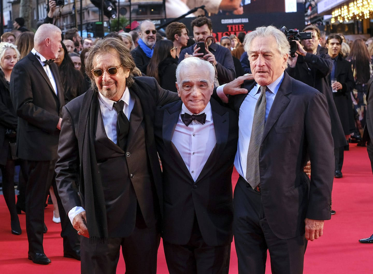 Al Pacino, Martin Scorsese, and Robert De Niro
