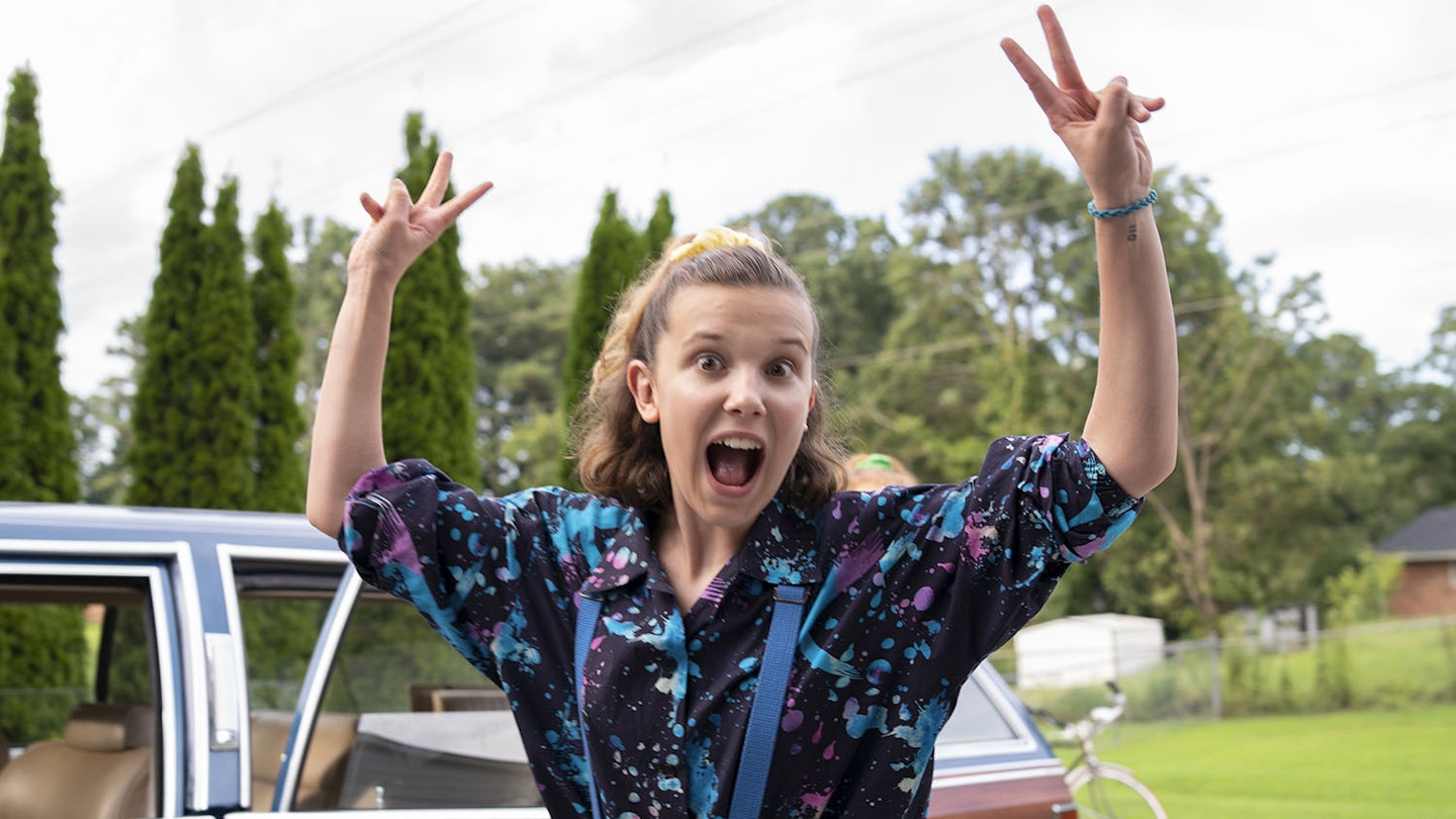 Millie Bobby Brown stars as Eleven 