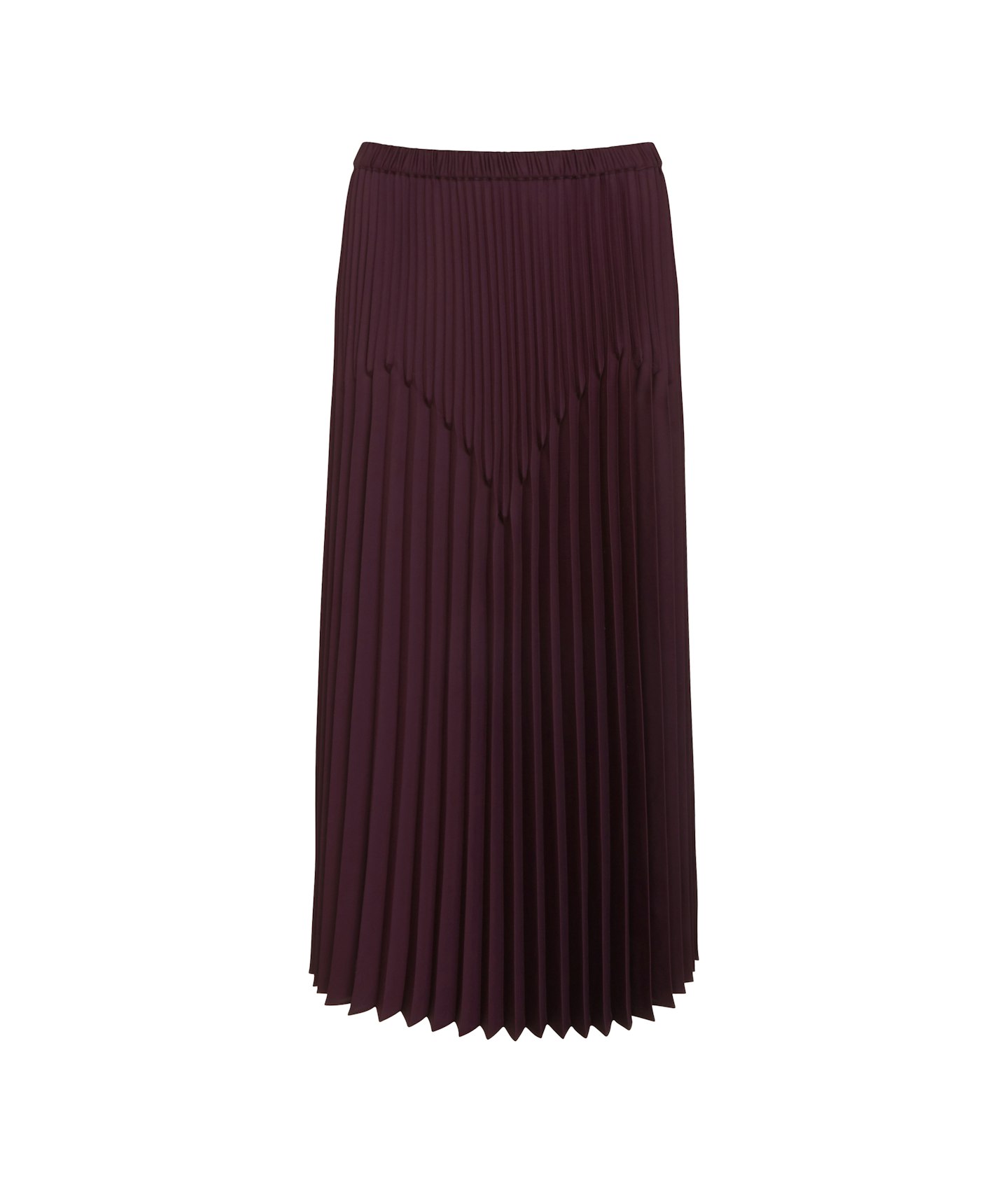 Crepe Pleated Midi Skirt, £70