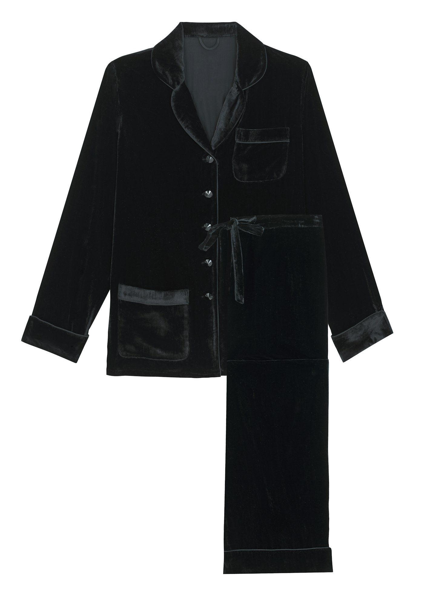 Silk Velvet Pyjama Set, £575