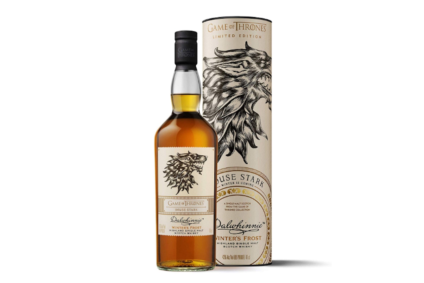Game of Thrones House Stark – Dalwhinnie Winteru2019s Frost 700cl 43%, £48