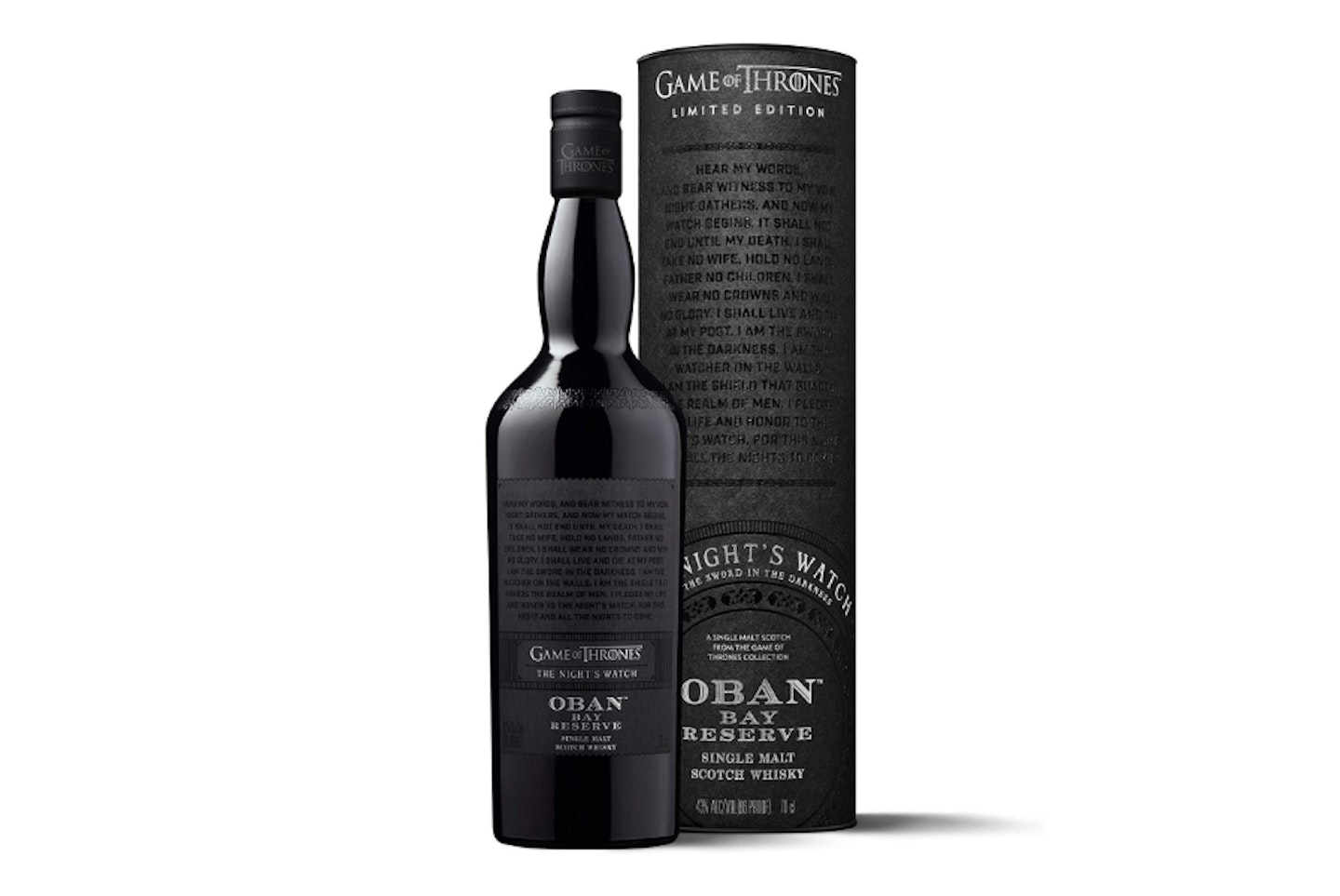 Game of Thrones The Nightu2019s Watch – Oban Bay Reserve, 700cl, 43%, £55.32