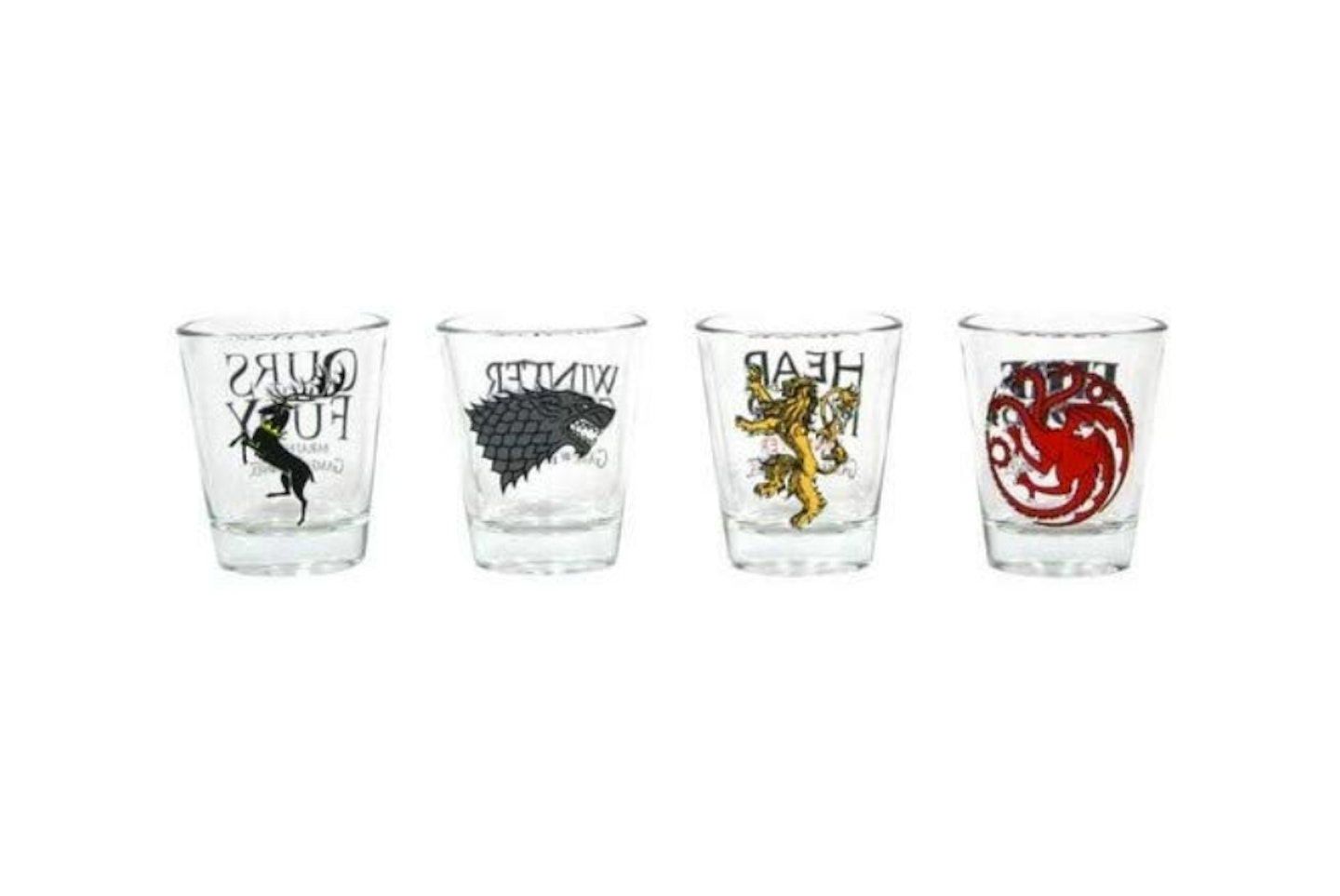 Game of Thrones Shot Glasses (Set of 4), £16