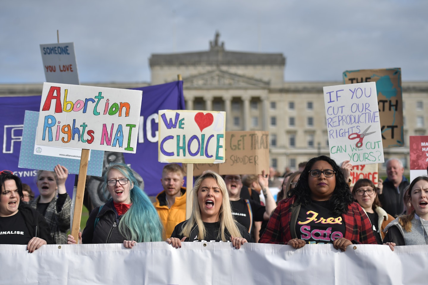 Protest in Belfast