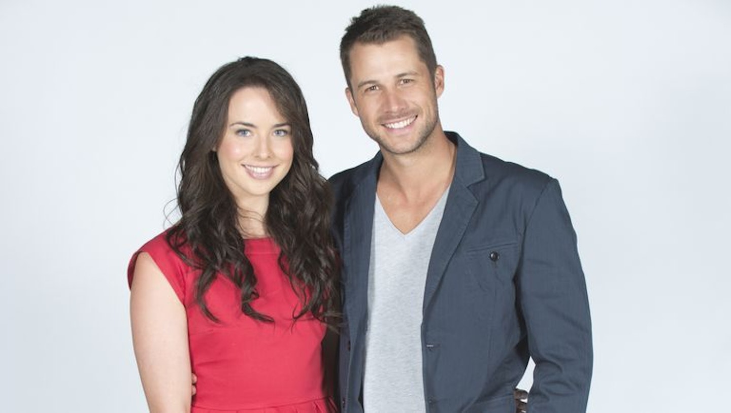 Neighbours' Kate Ramsay and Mark Brennan