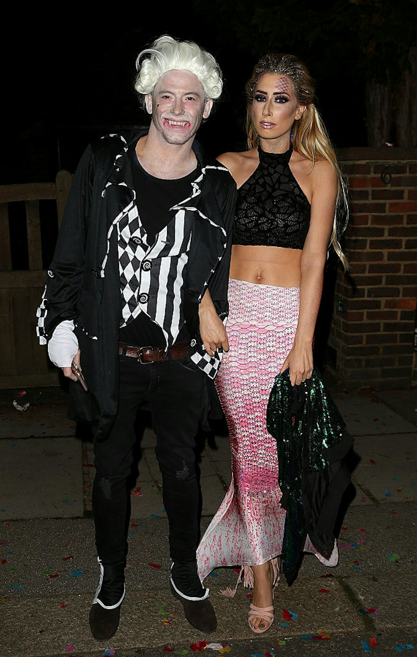 Stacey Solomon as a mermaid