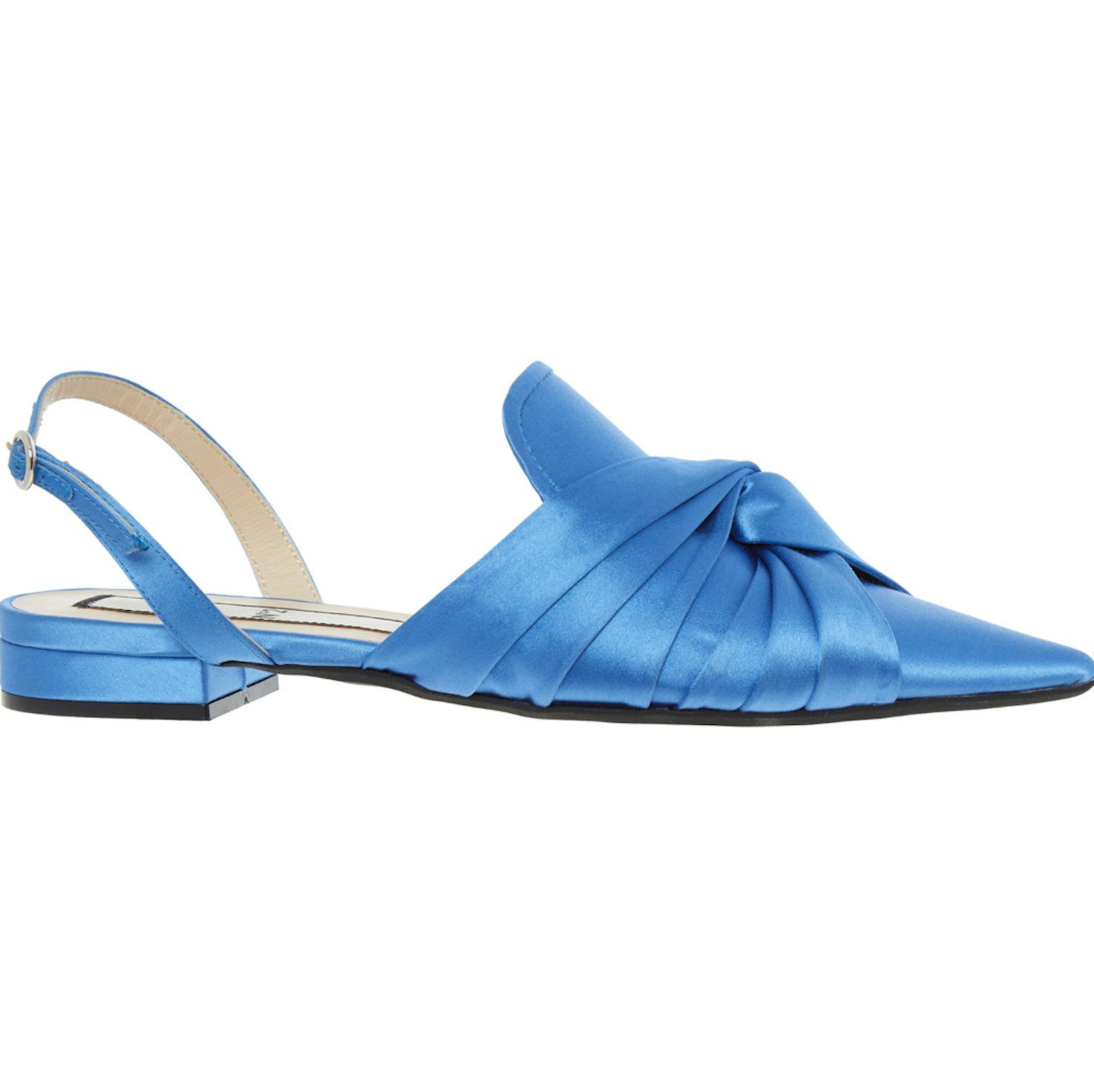 No.21, Blue Satin Shoes, WERE £460 NOW £99.99