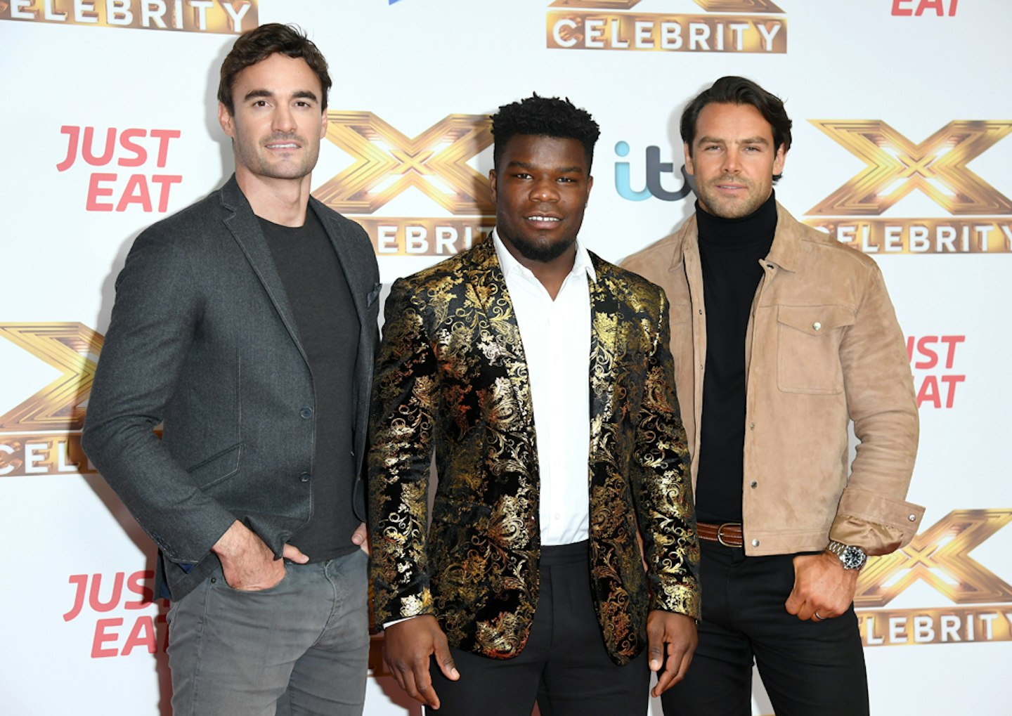 The X Factor: Celebrity's Try Star Thom Evans, Levi Davis and Ben Foden strip naked