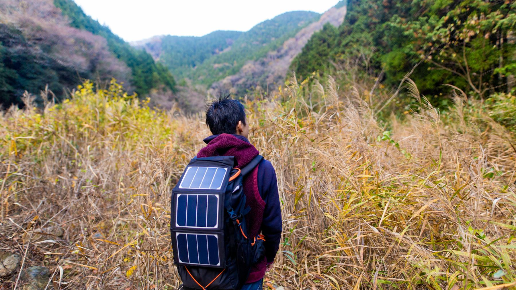 Best portable solar charger for clearance backpacking