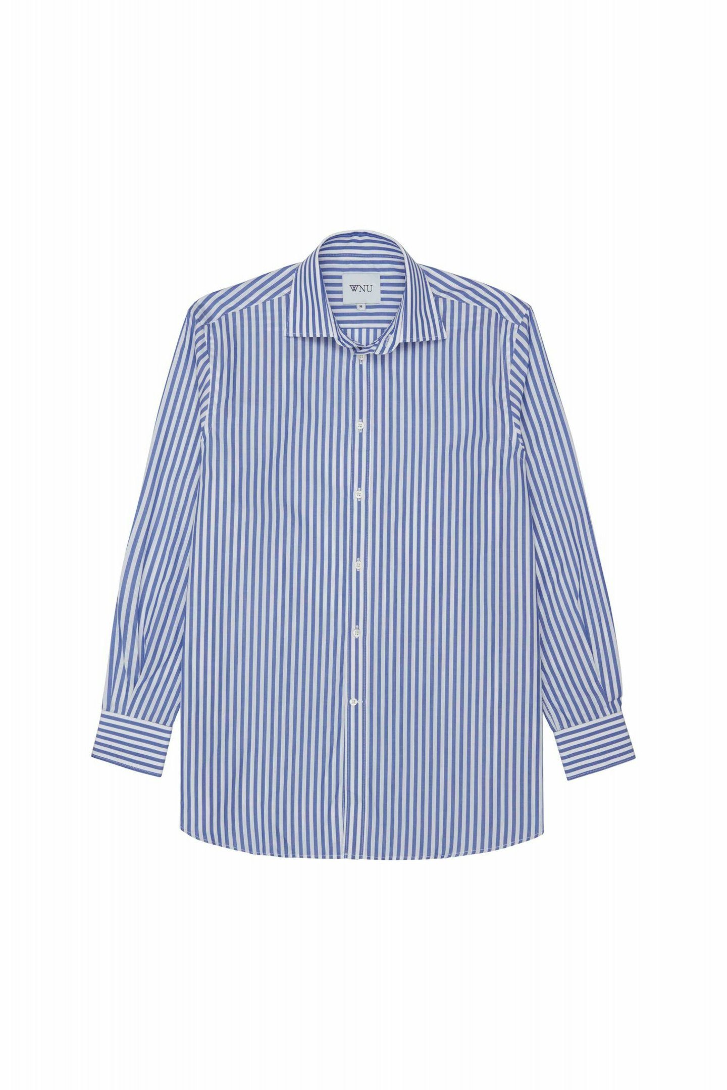 Blue & White Stripe Shirt, £80