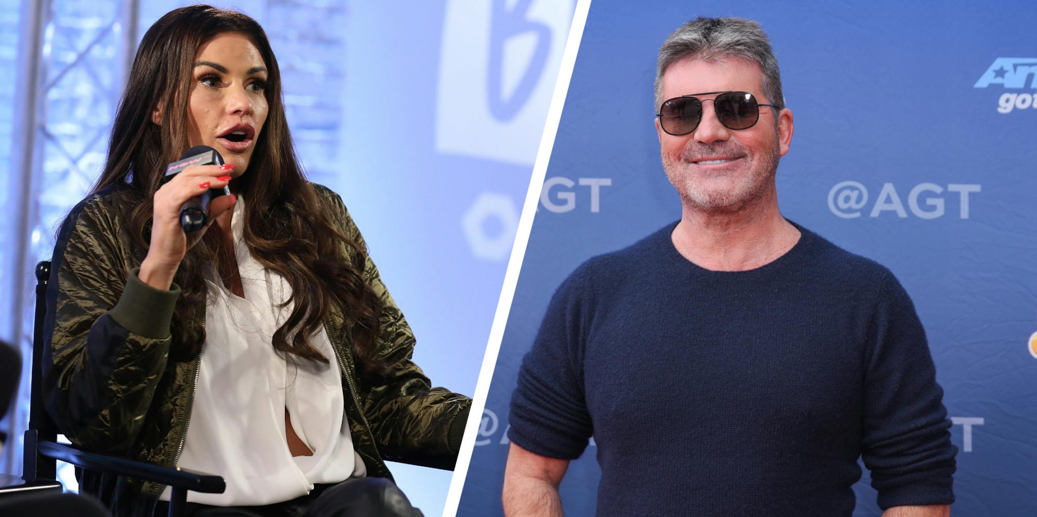 Katie Price claims Simon Cowell fancies her as she rages at X Factor