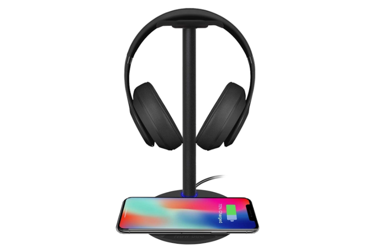 New-Bee Headphone Stand with Wireless Charging, £12.99