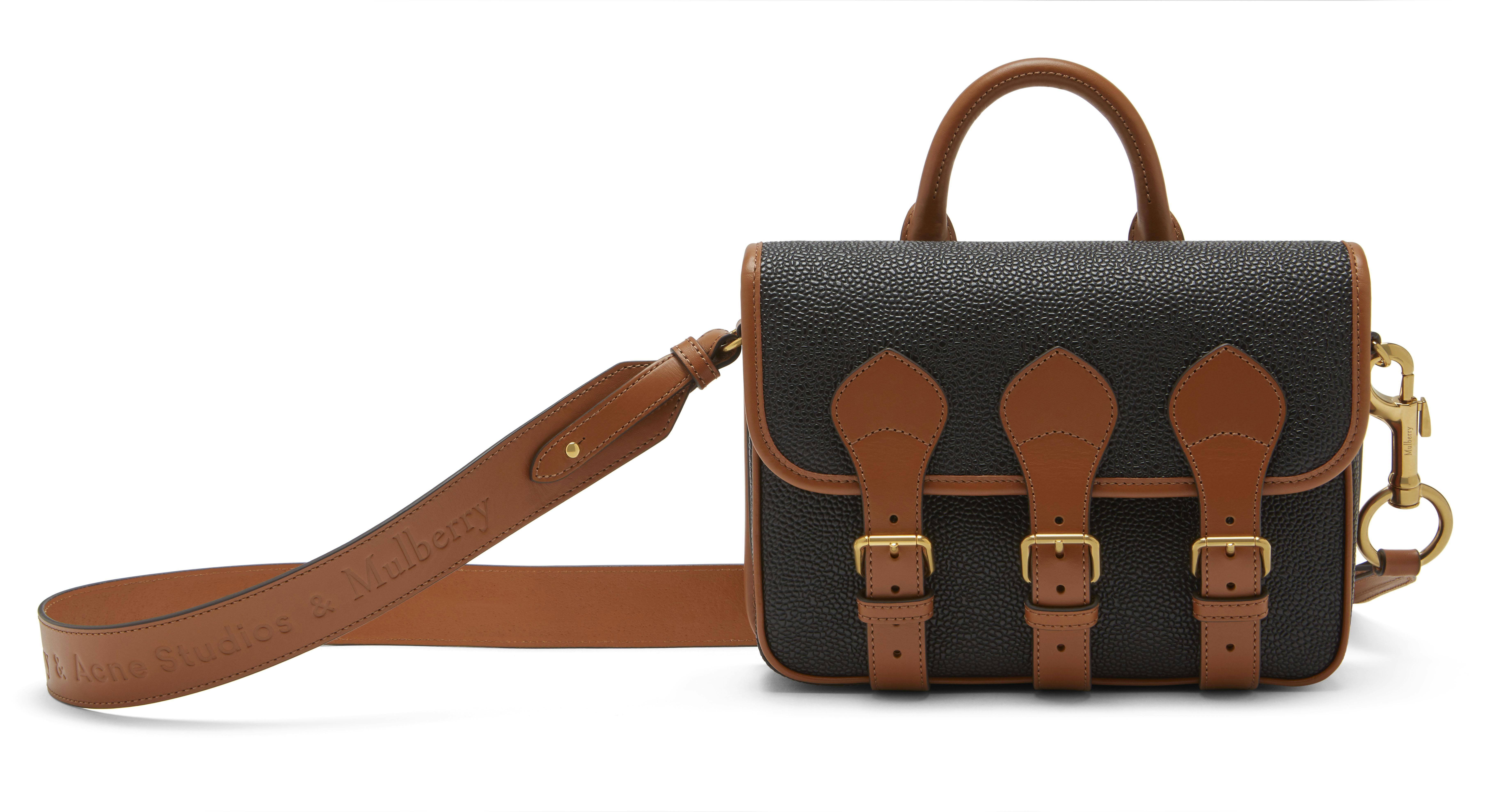 Mulberry & acne online studios mini crossbody messenger