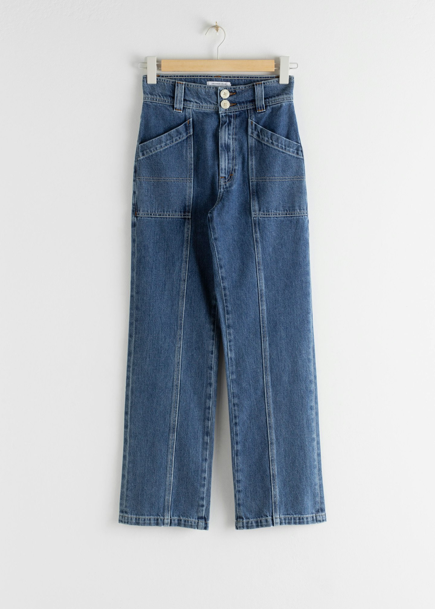 & Other Stories, Straight High Rise Utility Jeans, £65