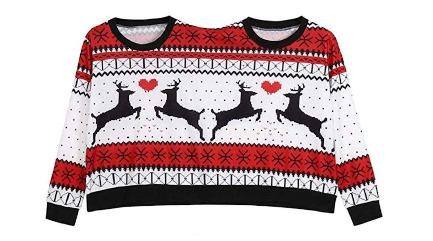 Two Person Funny Christmas Jumper