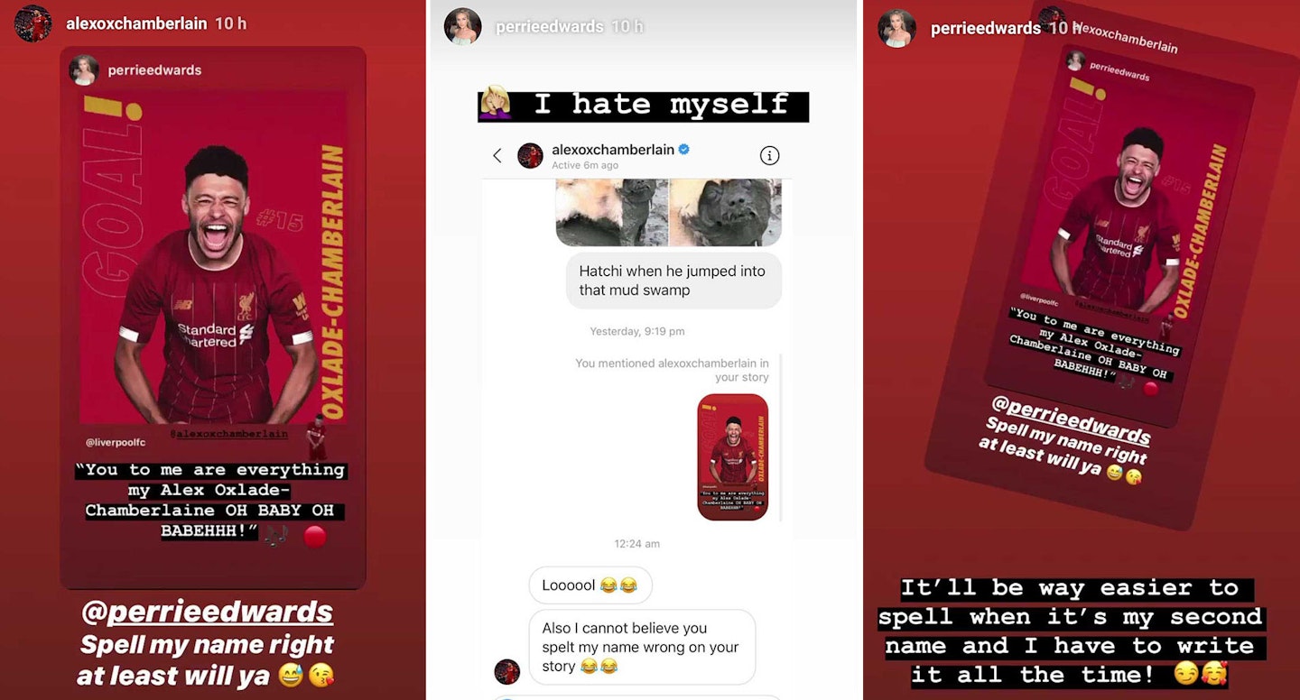 Perrie Edwards and Alex Oxlade-Chamberlain relationship timeline
