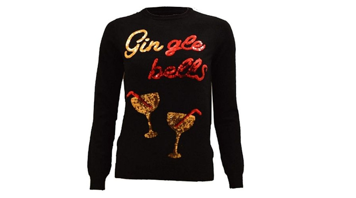 Christmas Novelty Gin Jumper, from £18.95