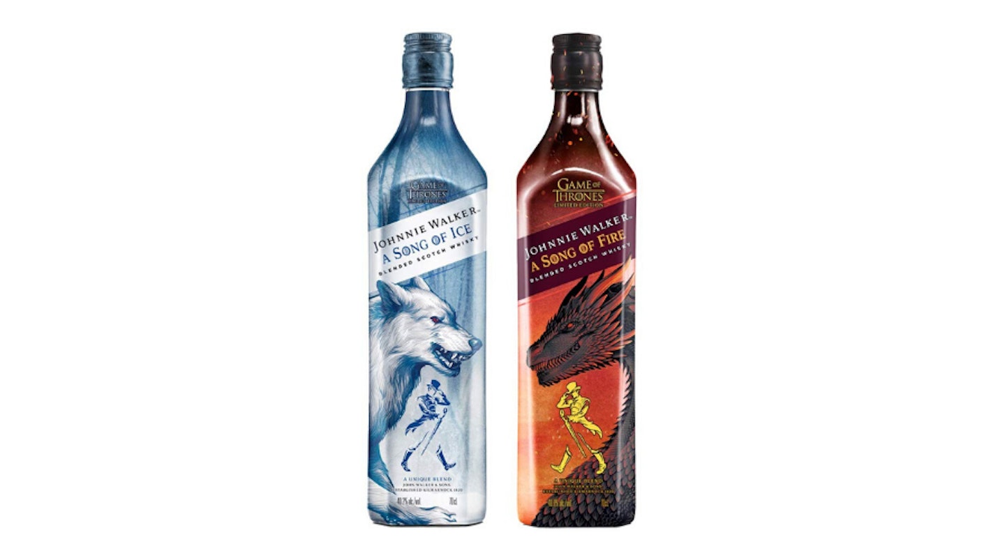 Johnnie Walker, A Song of Fire and Ice Limited Edition Game of Thrones Whisky, RRP 34