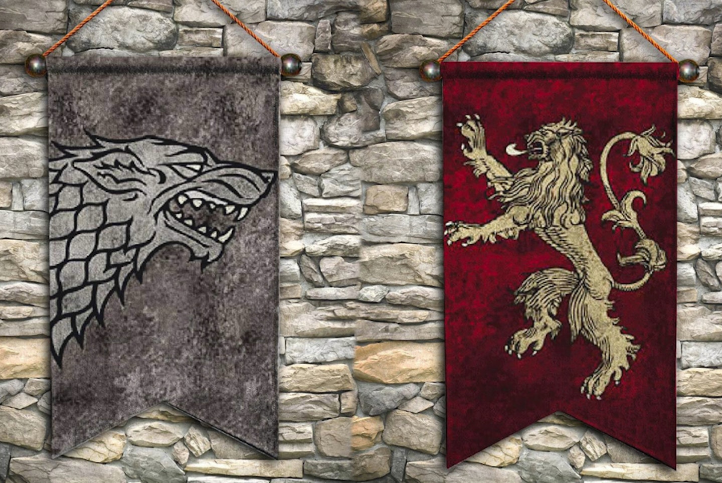 Stark and Lannister Wall Tapestry, £19.99 each