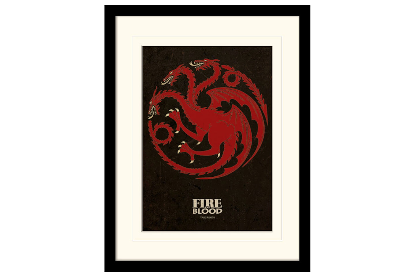 Game of Thrones Targaryen Mounted Print, £19.99