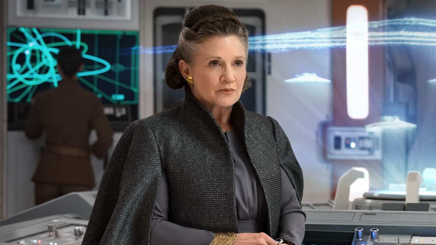 Carrie Fisher as Leia Organa