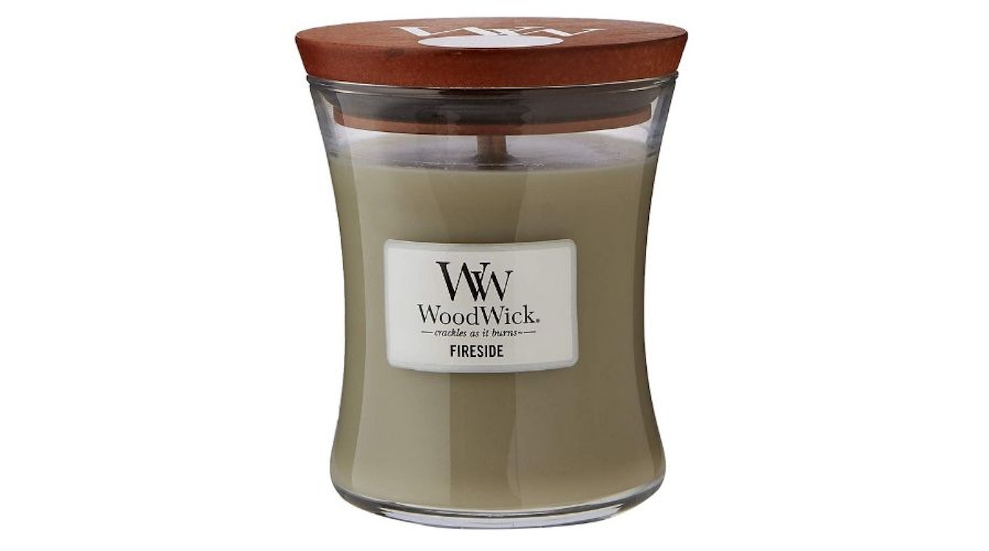 WoodWick Scented Candle in Hourglass Glass Medium