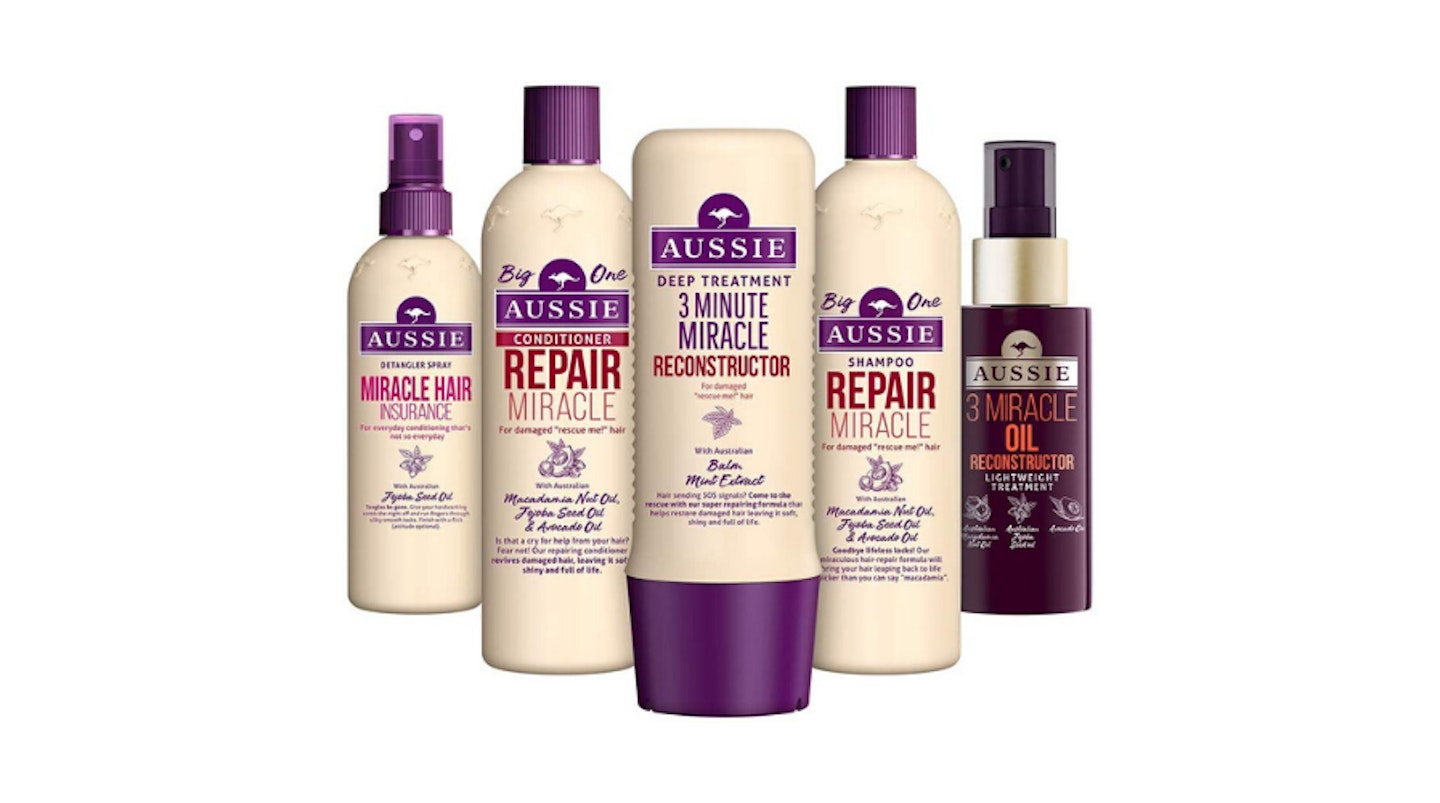 Aussie Shampoo and Conditioner Set with Hair Oil and Hair Treatments Bundle