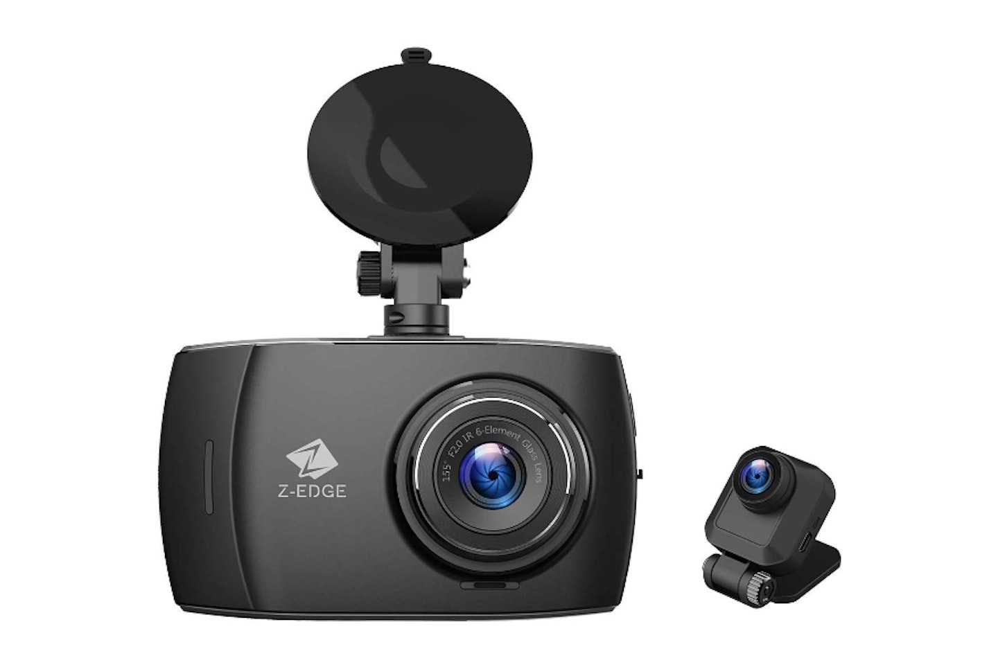 Z-Edge Car Dual Dash Cam u2013 Front and Rear Camera