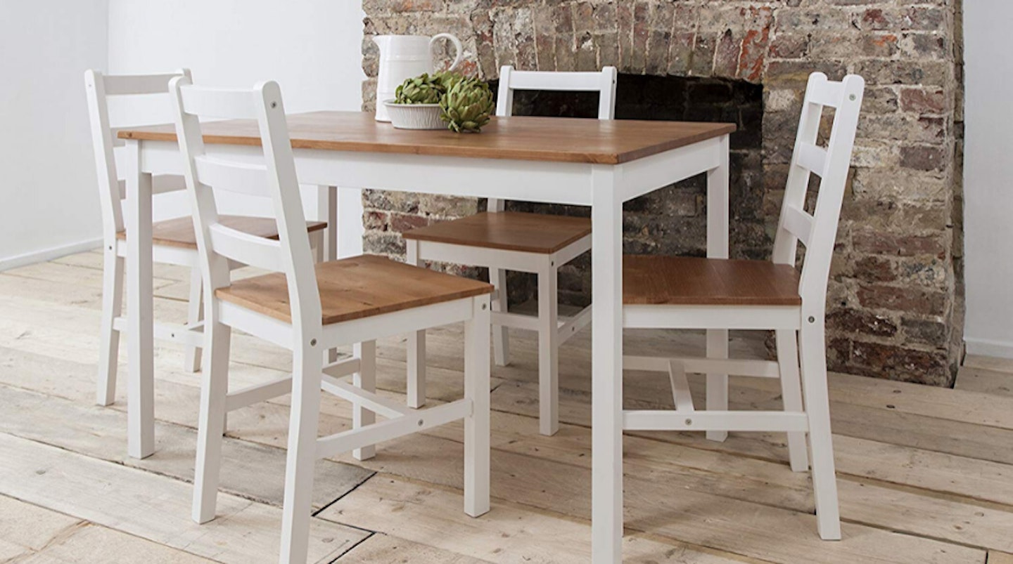 Noa and Nani - Annika Dining Table and 4 Chairs, 129.99