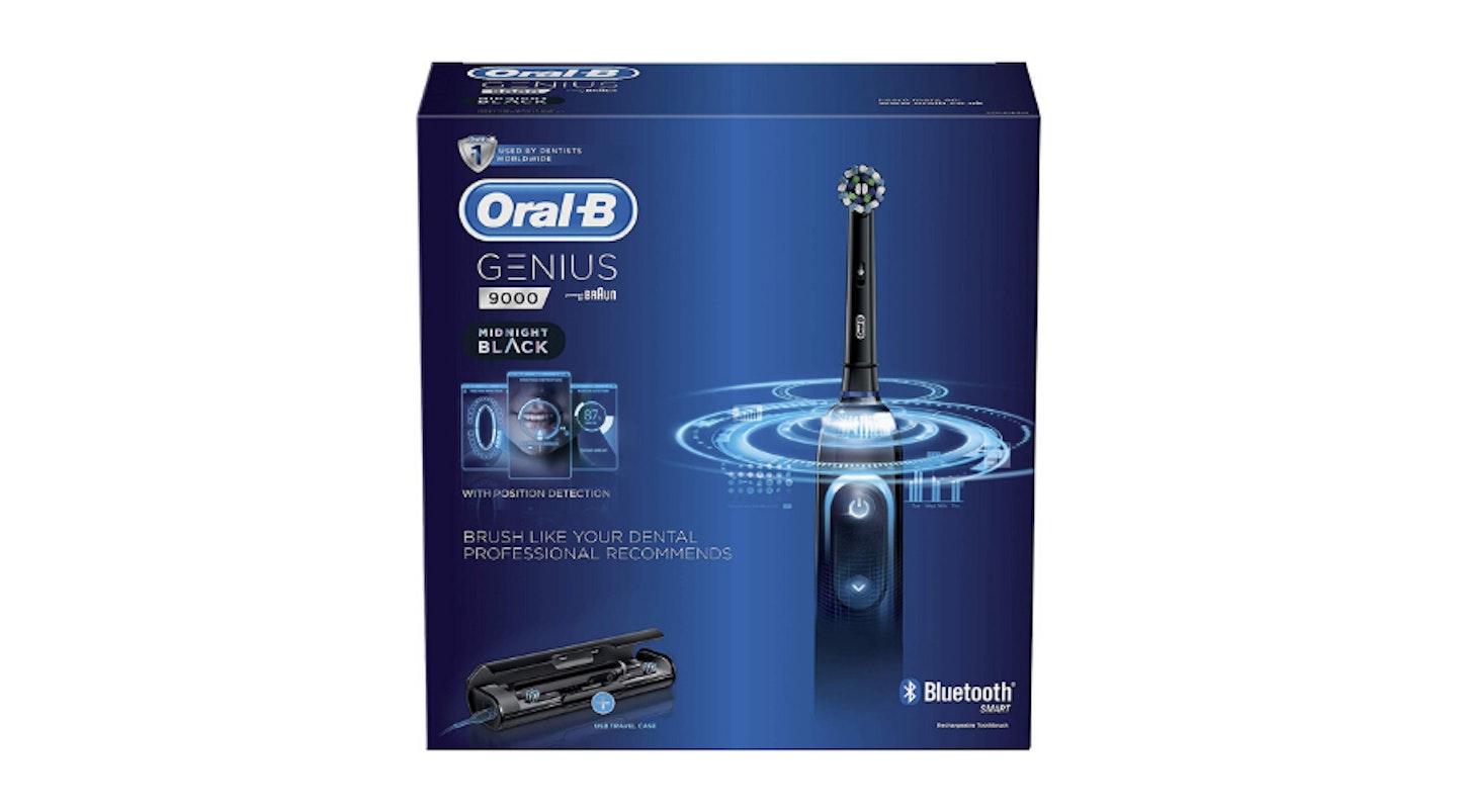 Oral-B Genius 9000 CrossAction Electric Toothbrush, Two Pin Plug