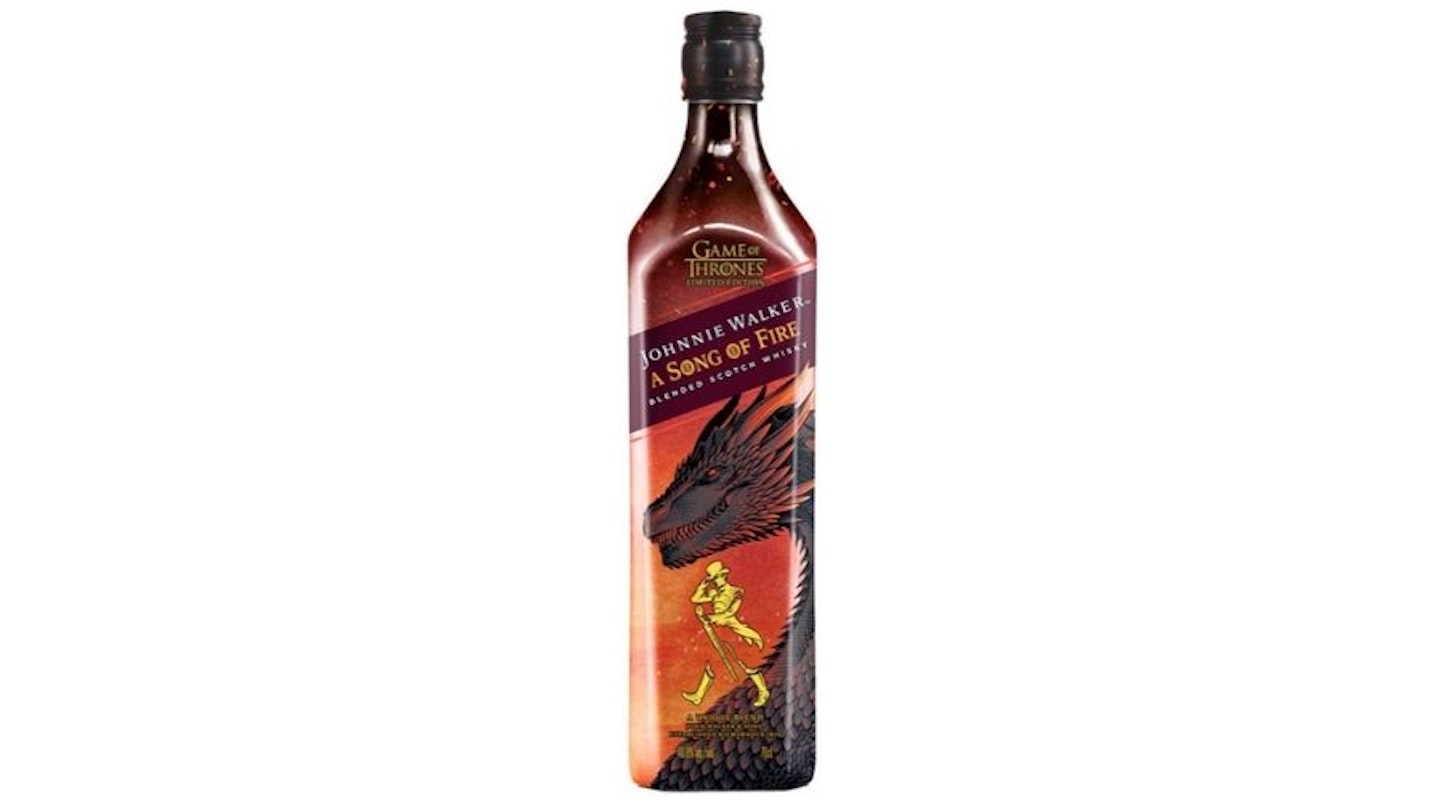 Johnnie Walker Song of Fire - Blended scotch whisky, limited edition Game of Thrones