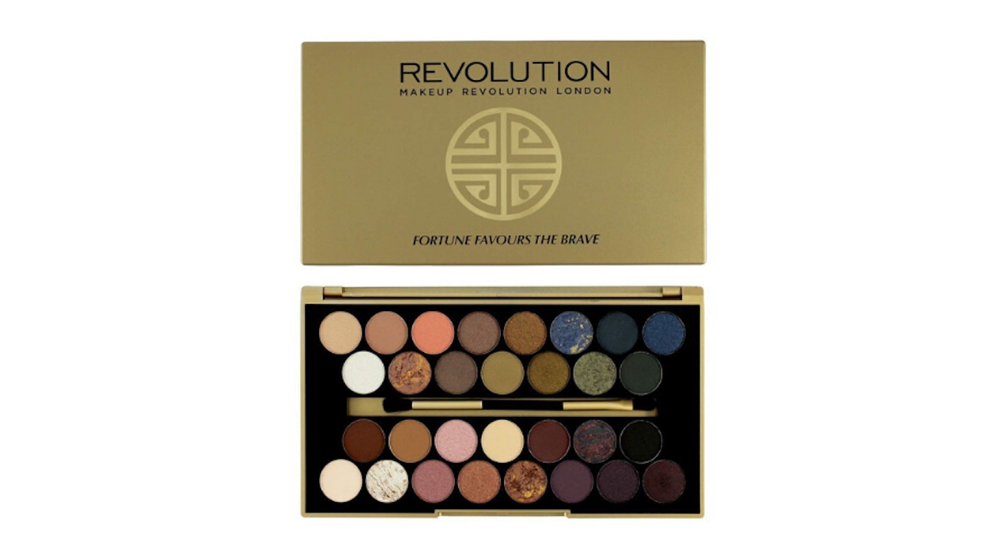 Makeup Revolution Fortune Favours The Brave Eyeshadow Palette, £10.99