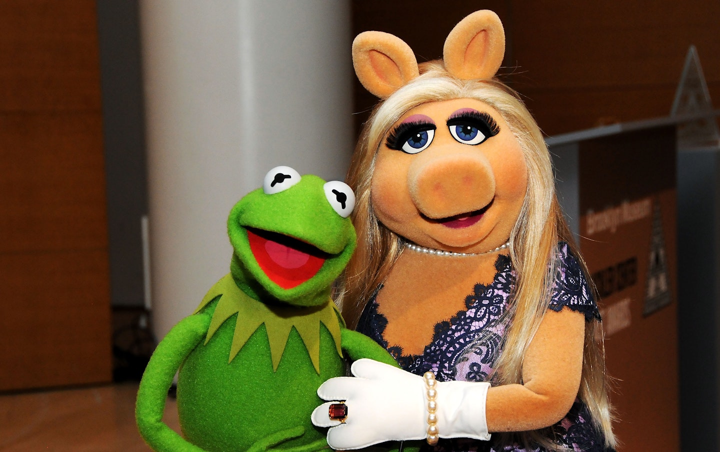 Kermit the Frog and Miss Piggy