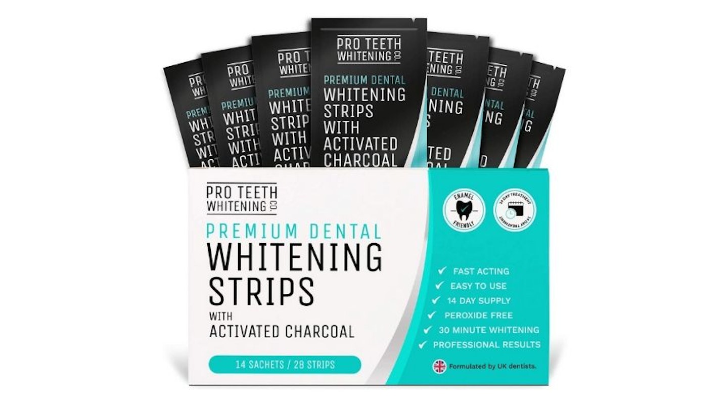Teeth Whitening Strips with Activated Charcoal
