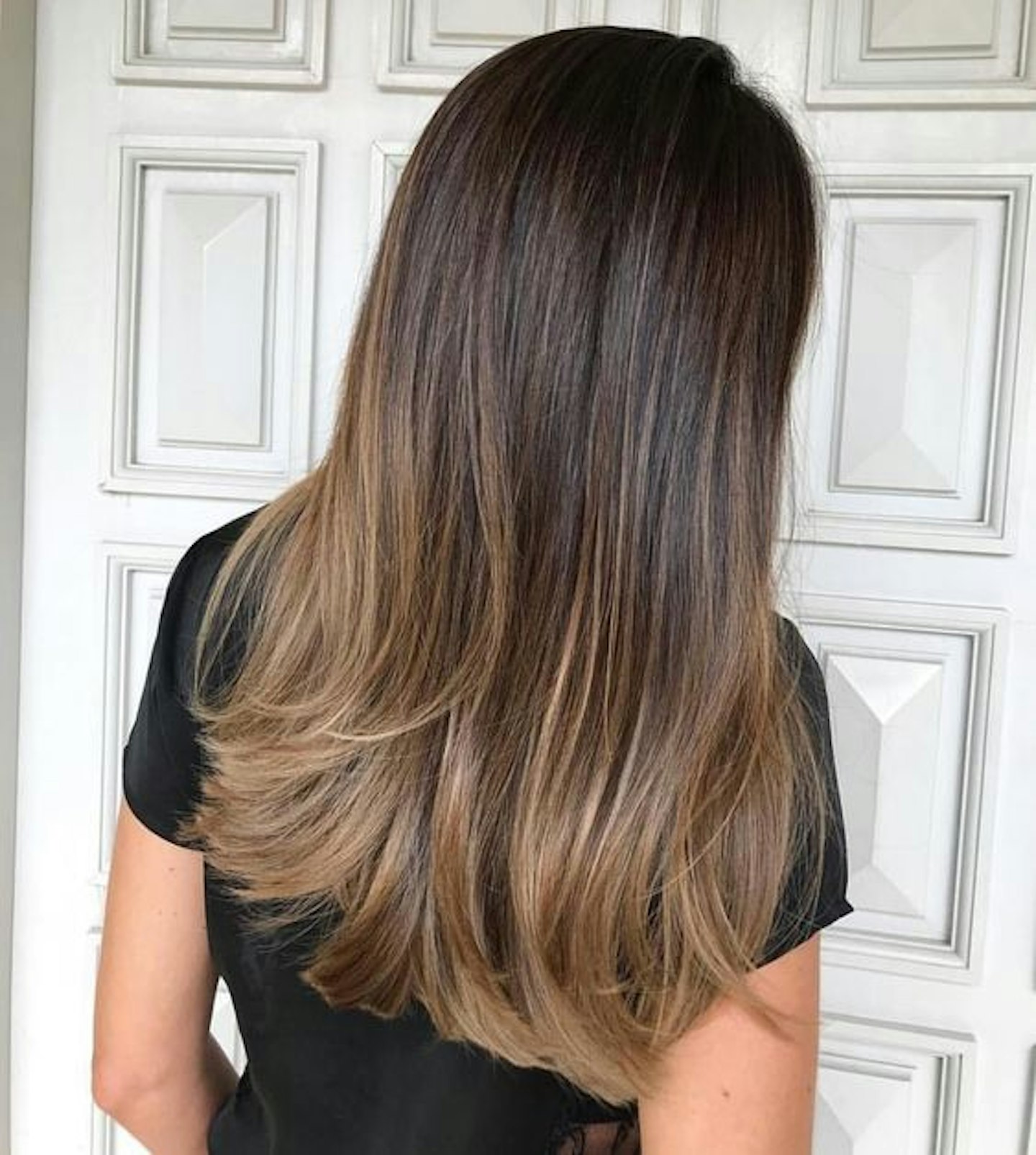 There's no need to go for all out blonde, a subtle hint of lightness like this works wonders.