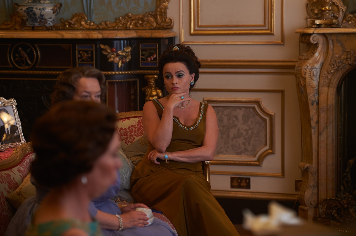 Helena Bonham-Carter as Princess Margaret in The Crown